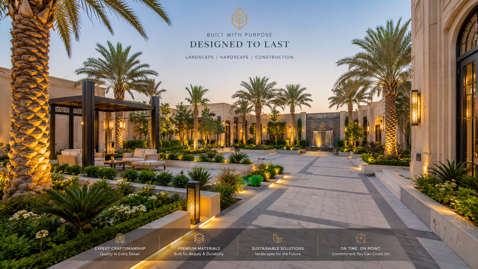 Landscape and hardscape project